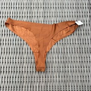NWT Anthropologie No Show Seamless Thong
